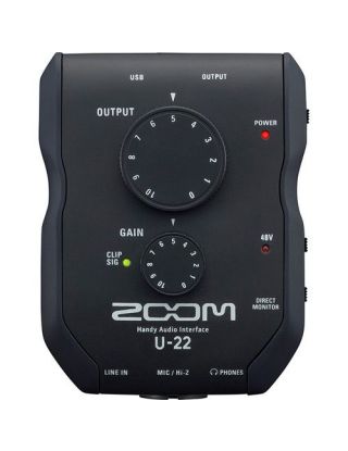 Zoom U-22 - Usb Mobile Recording and Performance Interface