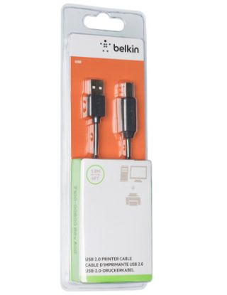 BELKIN USB 2.0 PREMIUM PRINTER CABLE 1.8M
