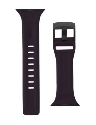 UAG APPLE WATCH 44MM/42MM SILICONE SCOUT STRAP - AUBERGINE