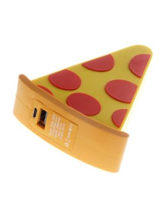 STRONGNFREE PIZZA CHARGER 2600MAH-YELLOW