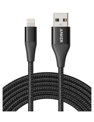 Anker PowerLine+ II USB-A With Lightning Cable (3m/10ft) C89 – Black