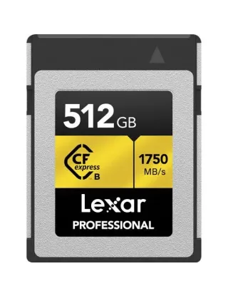 LEXAR PROFESSIONAL CFEXPRESS TYPE-B 512GB MEMORY CARD 1750MB/S - 1000MB/S