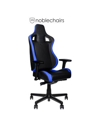 Noblechairs EPIC Compact Gaming Chair-Black/Carbon/Blue