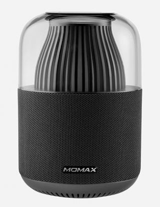 MOMAX SPACE PORTABLE WIRELESS SPEAKER (360 SPEAKER WITH AMBIENT LAMP - BLACK