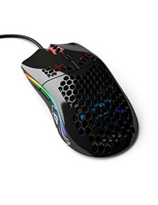 GLORIOUS (MODEL D- 62G) GAMING MOUSE - GLOSSY BLACK
