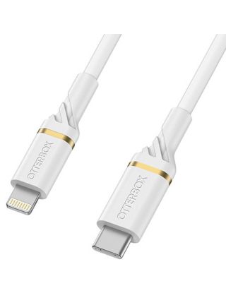 Otterbox Lightning to USB-C Fast Charge Cable - Standard- 2m - White