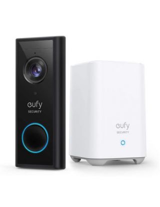 ANKER EUFY BATTERY-POWERED VIDEO DOORBELL WITH 2K HD HOMEBASE
