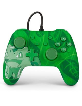 Wired Officially Licensed Controller For Nintendo Switch - Bulbasaur