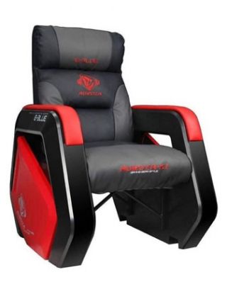 E-Blue EEC333 Auroza Gaming Couch - Black/Red