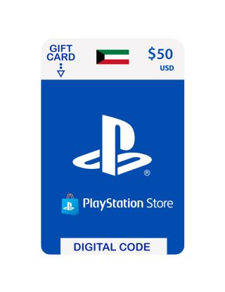 PSN Store CARD 50$ - Kuwait STORE