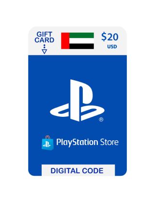 PSN Store Card $20 UAE EMIRATES ACCOUNT