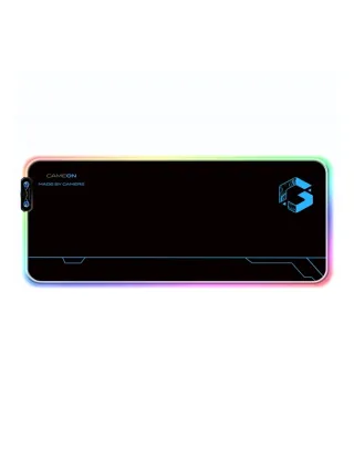 GAMEON Gaming Mousepad With RGB Lighting (900x400x3mm) - Blue Edition
