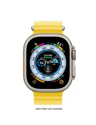 Apple Watch  49mm Yellow Ocean Band - One Size