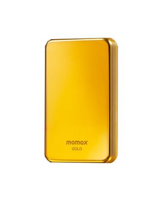 Momax Q.Mag Power 6 5000mAh Magnetic Wireless Battery Pack - Gold