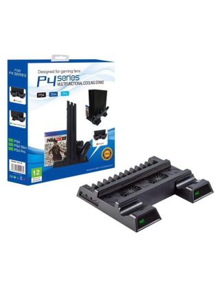 P4 SERIES MULTIFUNCTIONAL COOLING STAND FOR PS4 PRO/ PS4 SLIM/ PS4