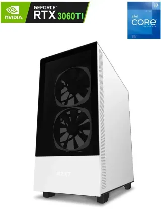 NZXT H510 Atx Elite Intel Core i7-12700K (12Th Gen) Tempered Glass Mid Tower Gaming Pc -white
