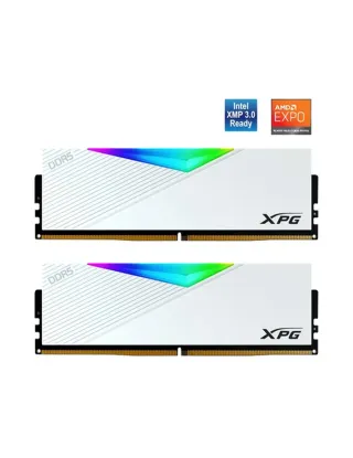 XPG Lancer RGB (16X2) 32GB DDR5-6400 Memory - White