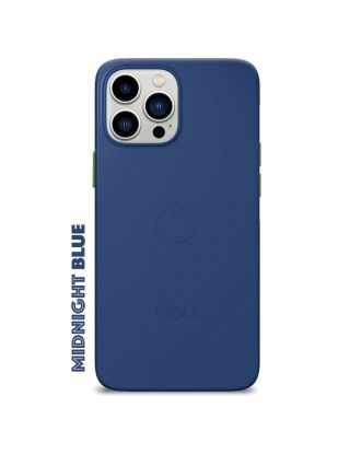 Goui Magnetic Cover For iPhone 13 Pro Max - Midnight Blue