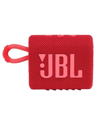 JBL Go 3 Portable Waterproof Speaker with Bluetooth v5.1 - Red