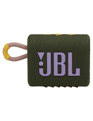 JBL Go 3 Portable Waterproof Speaker with Bluetooth v5.1 - Green