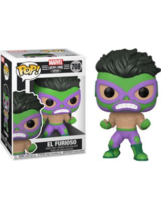 POP Marvel Lucha Libre El Furioso - Hulk 708