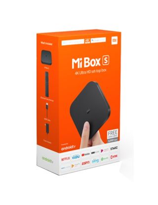 Mi Box S 4K Ultra HD Set-top-Box -Black