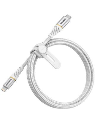 Otterbox Lightning to USB-C Fast Charger Cable - Premium - 1m - White