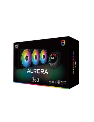 Xigmatek Aurora 360 AIO RGB Liquid Cooler - Black