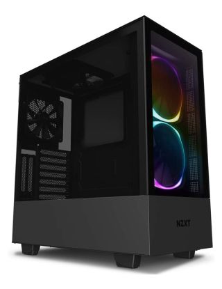 NZXT H510 ATX Elite Tempered Glass Mid Tower Gaming Case - Black