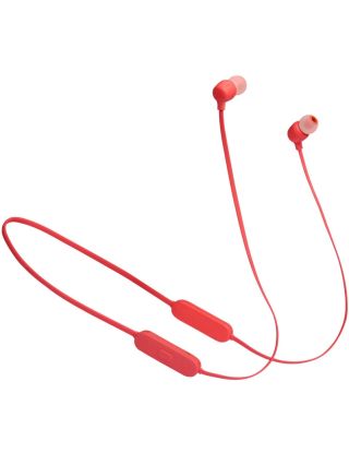 JBL T125BT Wireless In-ear Pure Bass Headphones - Coral