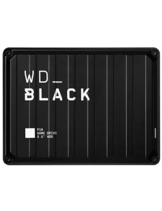 WD Black P10 Game Drive Portable External Hard Drive 2TB (PS4/Xbox/Pc/Mac) - Black