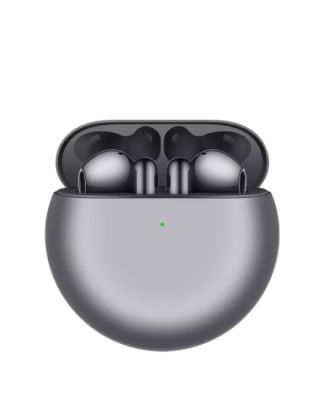 Huawei Freebuds 4 - Open-fit Active Noise Cancellation 2.0 High Resolution Sound - Silver Frost