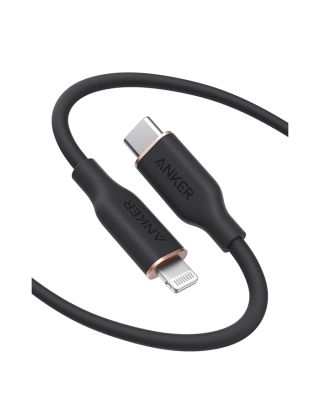 Anker Powerline III Flow USB-C To Lightning (1.8/6ft) - Black