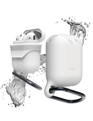 Airpods Waterproof Hang Case - White