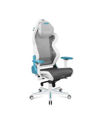 DXRacer Air Series Gaming Chair - White/Cyan