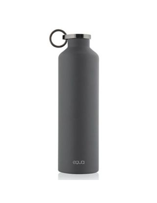 Equa Stainless Steel Water Bottle 680 ml - Dark Grey