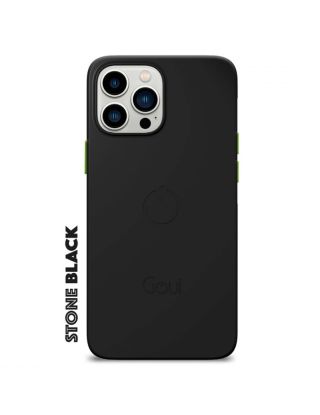 Goui Magnetic Cover For iPhone 13 Pro - Stone Black