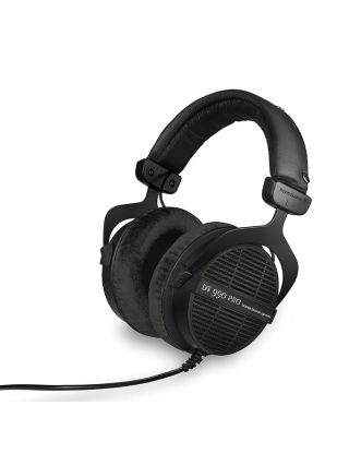 Beyerdynamic DT 990 Pro 250 ohm Over-Ear Studio Headphones For Mixing, Mastering, and Editing - Black
