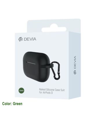 Devia Naked Silicon Case for Airpods 3 - Green