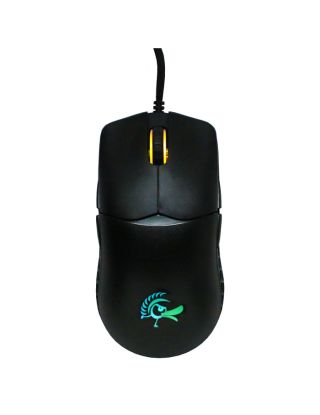 Ducky Feather Hauno Switch RGB Wired Gaming Mouse - Black