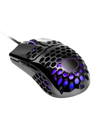 CoolerMaster MM711 RGB Gaming Mouse - Glossy Black