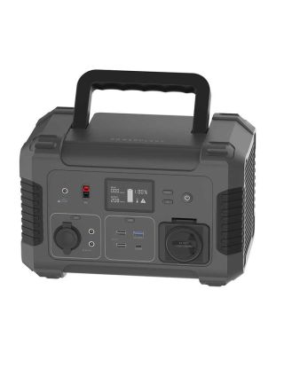 Powerology Portable Power Generator 140400mAh 500W QC 18W PD 45W - Black