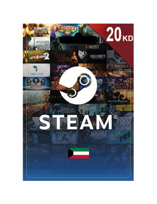 Steam Wallet Gaming Card - 20 KWD  (Kuwait Account)