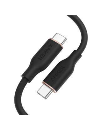 PowerLine III Flow USB-C to USB-C 100W - (0.9m/3ft)  - Black