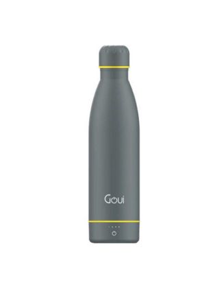 Goui Loch Stainless Steel Bottle Wireless 6000mAh - Steel Grey