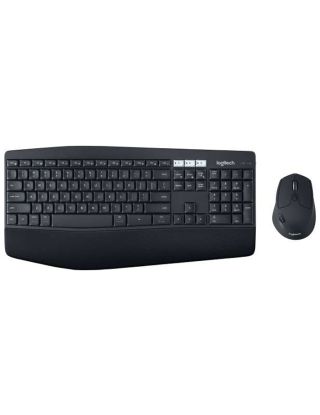 Logitech MK850 Performance Wireless Keyboard (Eng/Arabic) and Mouse Combo - Black