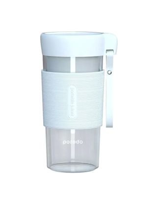 Porodo Portable Juice Maker 350ml 50W - White/Clear