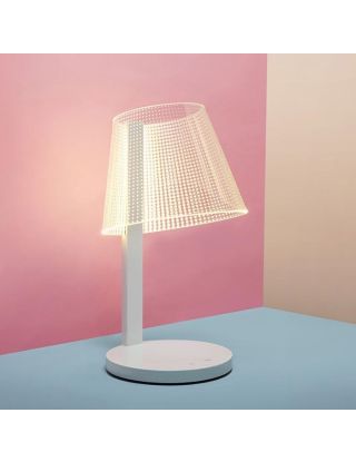 Huerizon LED Table Lamp – White Stand