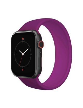 Porodo iGuard Silicone Sport Loop Watch Band for Apple Watch 44mm/ 42mm - Purple