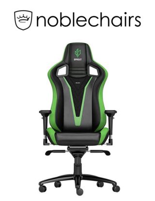 Noblechairs EPIC Series - Sprout Edition - Black/Green